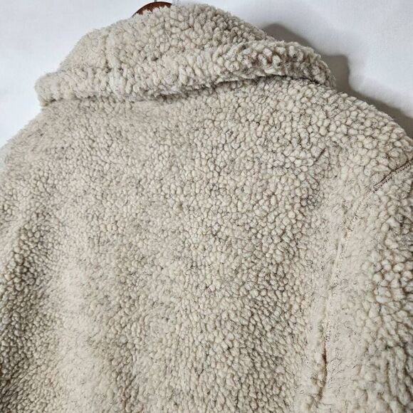 WinterSilks Oversized Sherpa Teddy Coat sz Large NWT - Picture 4 of 5